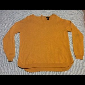 Gold fall sweater
